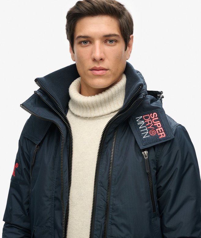 Superdry Chaqueta Cortavientos Con Capucha Mountain SD