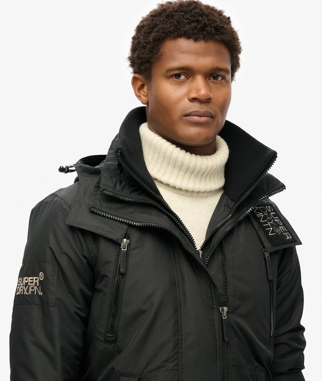 Superdry Chaqueta Cortavientos Con Capucha Mountain SD