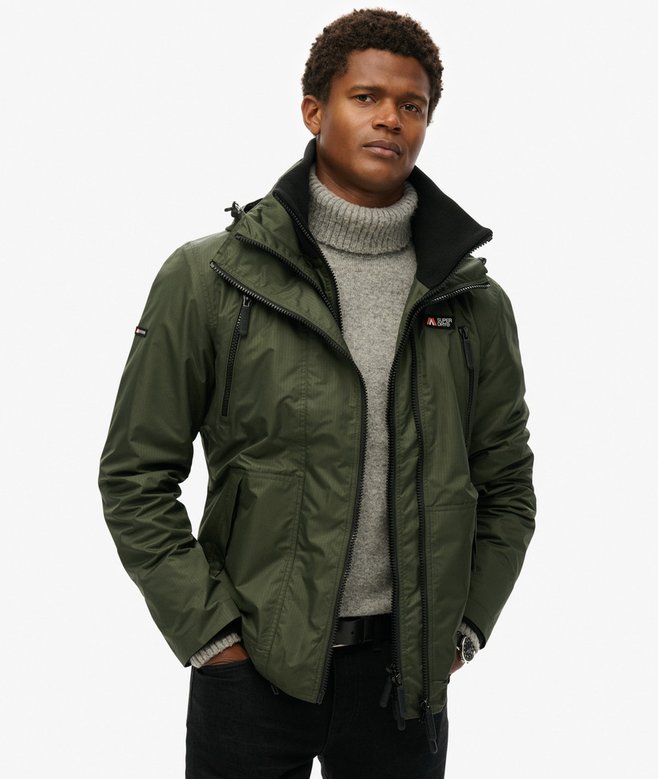 superdry Chaqueta cortavientos con capucha Mountain