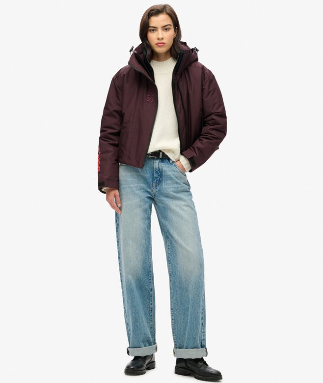 Superdry Chaqueta Cortavientos Con Capucha Y Bordado