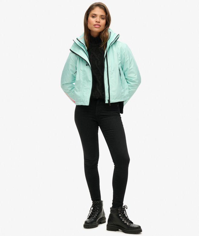 Superdry Chaqueta Cortavientos Con Capucha Y Bordado SD