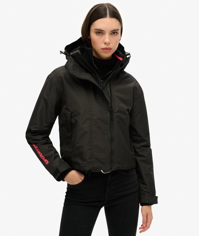 Superdry Chaqueta Cortavientos Con Capucha Y Bordado SD