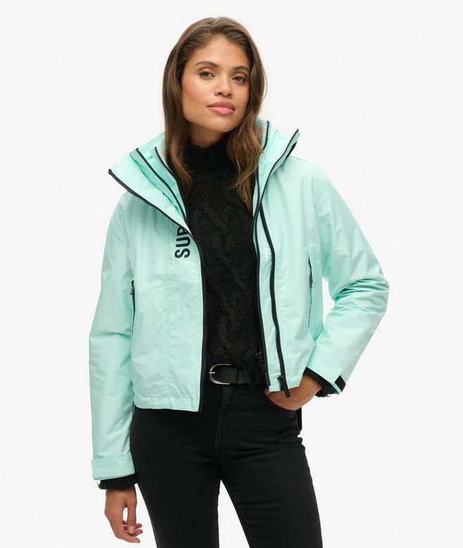 superdry Chaqueta cortavientos con capucha y bordado SD