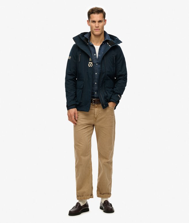 Superdry Chaqueta Cortavientos Con Capucha Y Bordado Ultimate