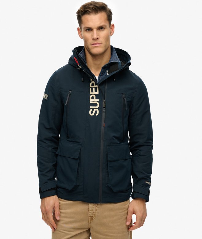 Superdry Chaqueta Cortavientos Con Capucha Y Bordado Ultimate