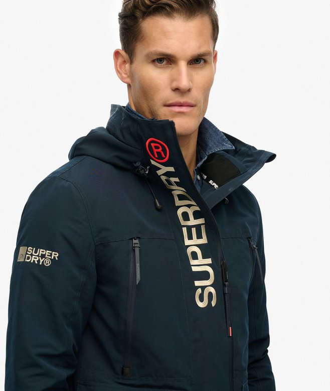 Superdry Chaqueta Cortavientos Con Capucha Y Bordado Ultimate