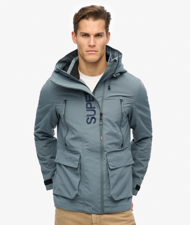 Superdry Chaqueta Cortavientos Con Capucha Y Bordado Ultimate