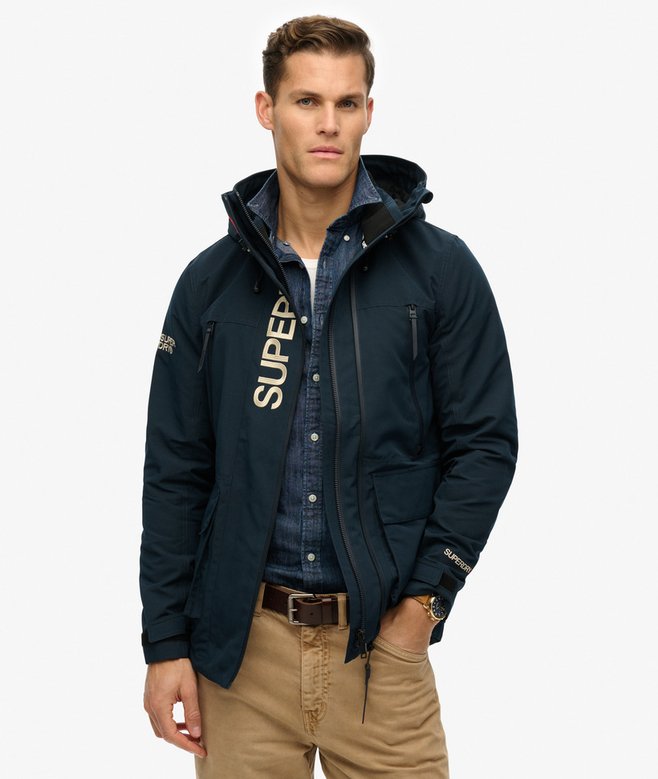 superdry Chaqueta cortavientos con capucha y bordado Ultimate
