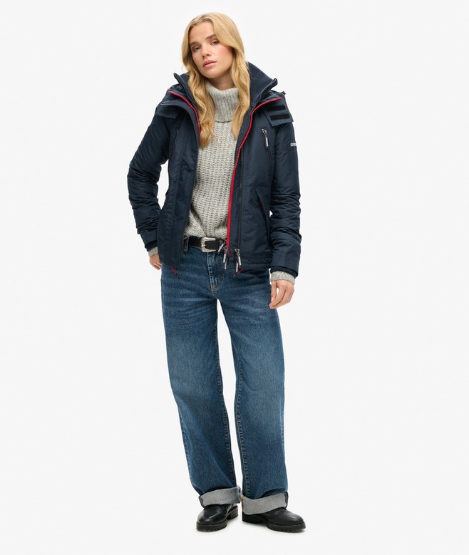 Superdry Chaqueta Cortavientos Con Capucha Y Logotipo