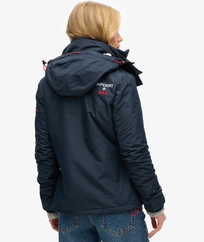 Superdry Chaqueta Cortavientos Con Capucha Y Logotipo