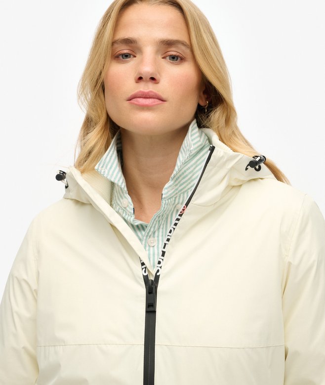 Superdry Chaqueta Cortavientos Con Capucha Y Logotipo