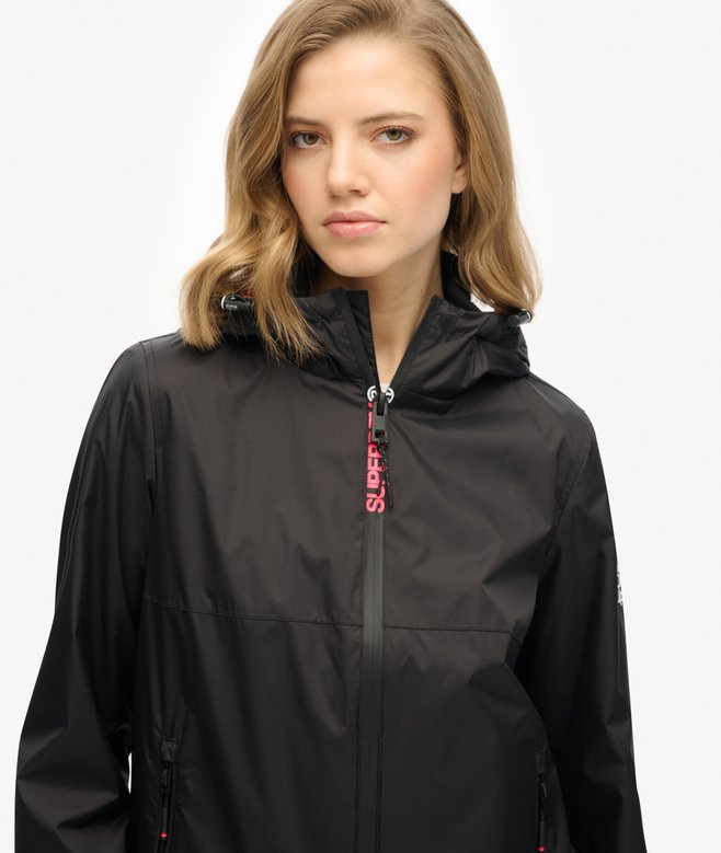 Superdry Chaqueta Cortavientos Con Capucha Y Logotipo