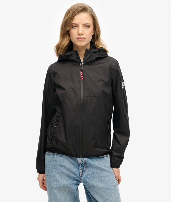 Superdry Chaqueta Cortavientos Con Capucha Y Logotipo