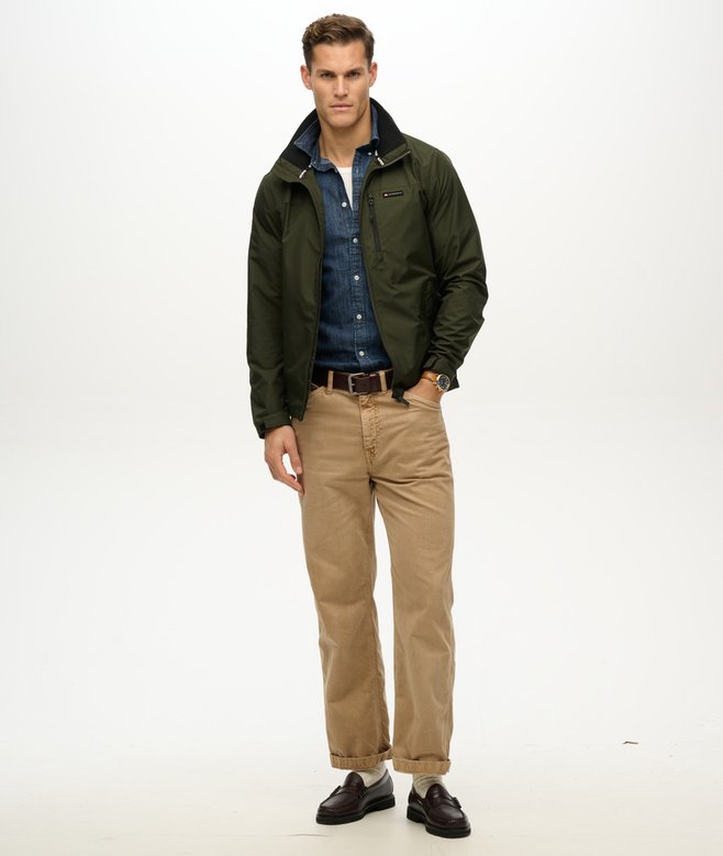 Superdry Chaqueta Cortavientos Con Logotipo Sin Capucha