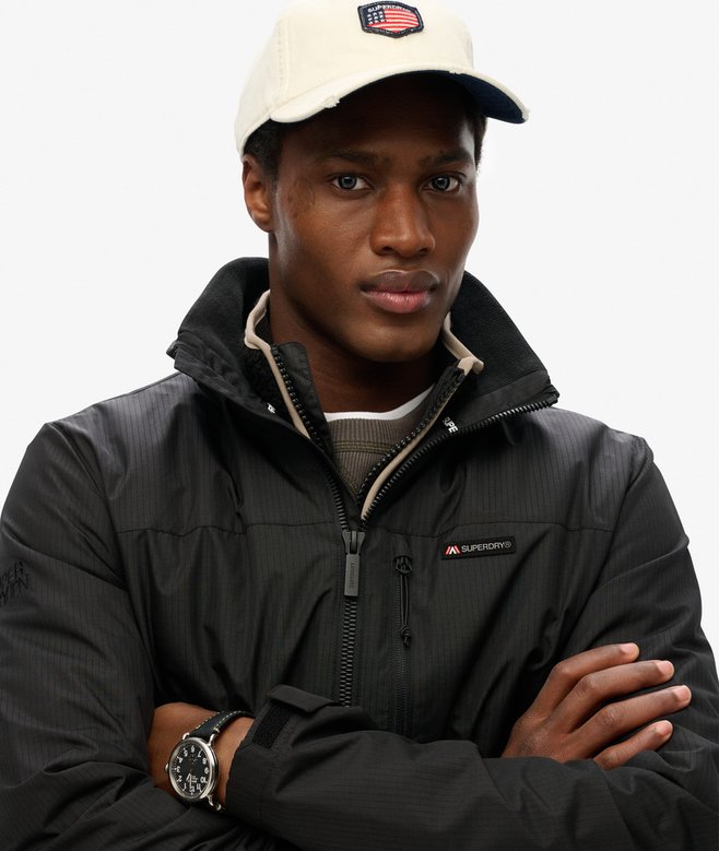 Superdry Chaqueta Cortavientos Con Logotipo Sin Capucha