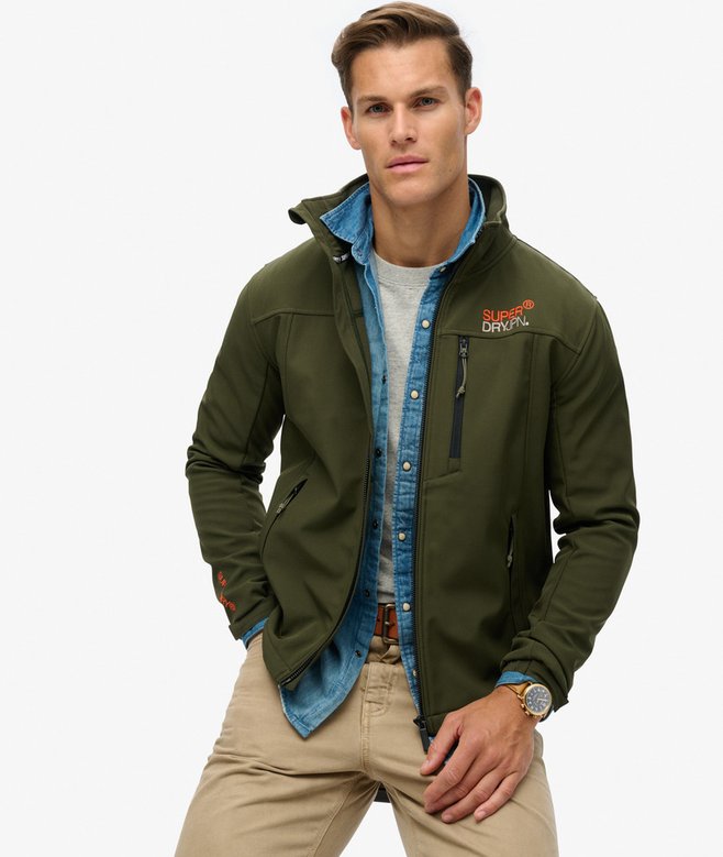Superdry Chaqueta De Chándal De Tejido Softshell Trekker