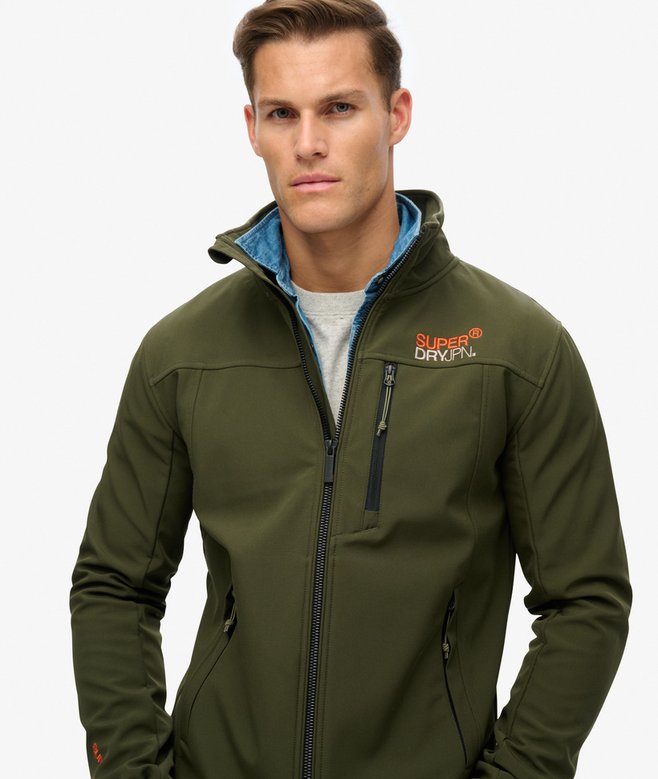 Superdry Chaqueta De Chándal De Tejido Softshell Trekker