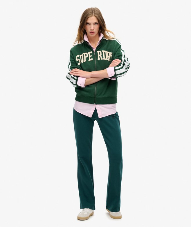 Superdry Chaqueta De Chándal Holgada Con Cremallera Athletic Essentials