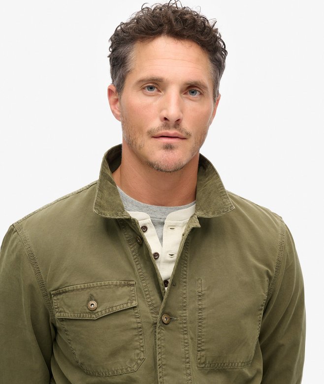 Superdry Chaqueta De Trabajo De Algodón Merchant Store