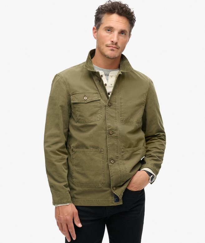 Superdry Chaqueta De Trabajo De Algodón Merchant Store