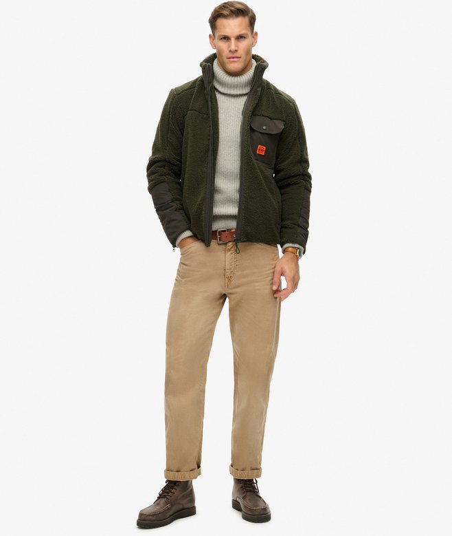 Superdry Chaqueta Híbrida De Borreguillo Expedition