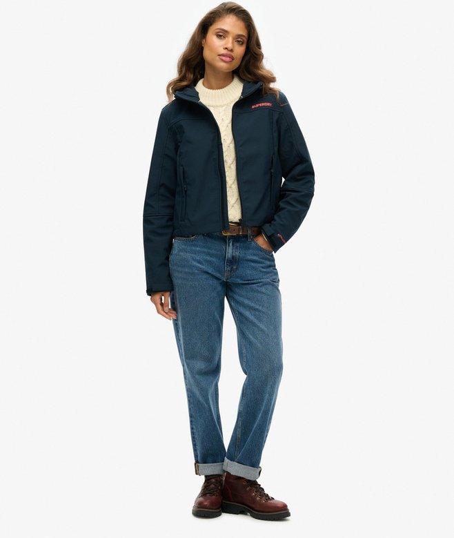 Superdry Chaqueta Softshell Con Capucha CODE Trekker