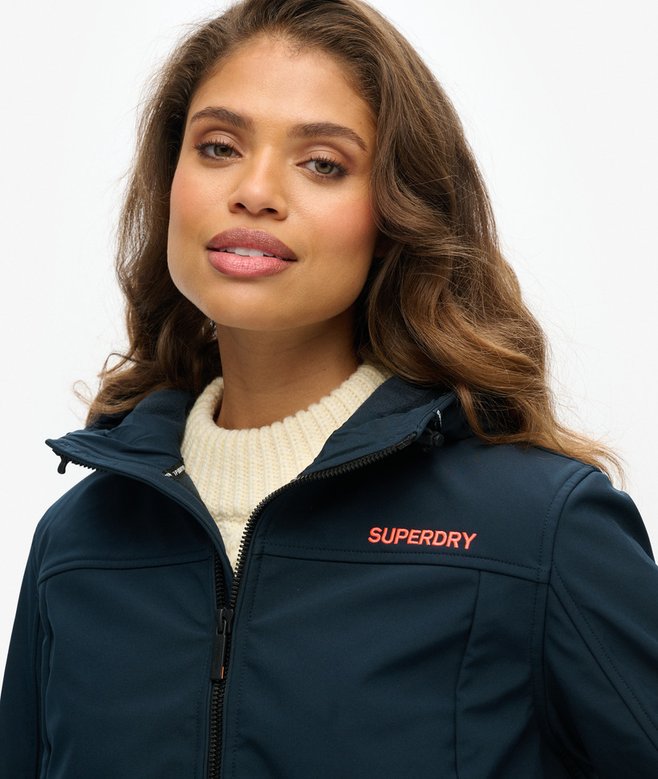 Superdry Chaqueta Softshell Con Capucha CODE Trekker
