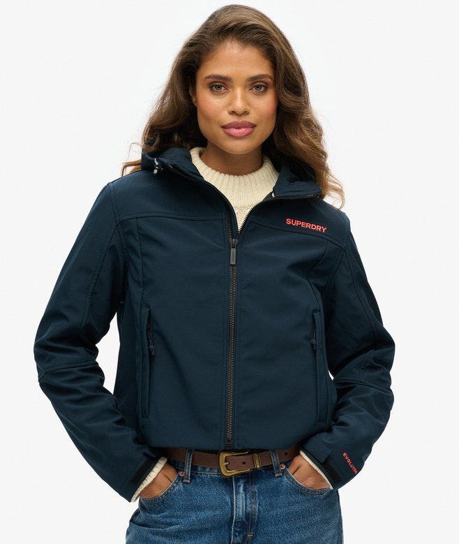 Superdry Chaqueta Softshell Con Capucha CODE Trekker