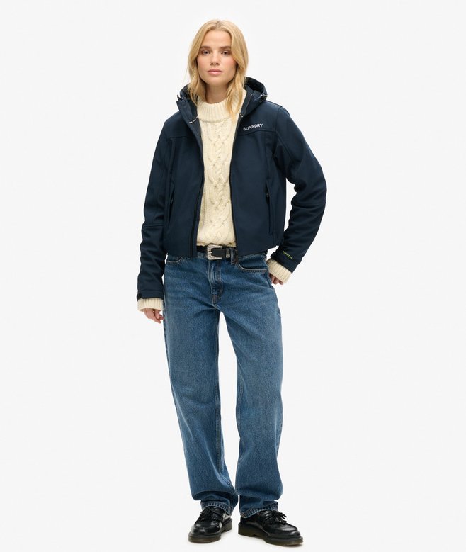Superdry Chaqueta Softshell Con Capucha CODE Trekker