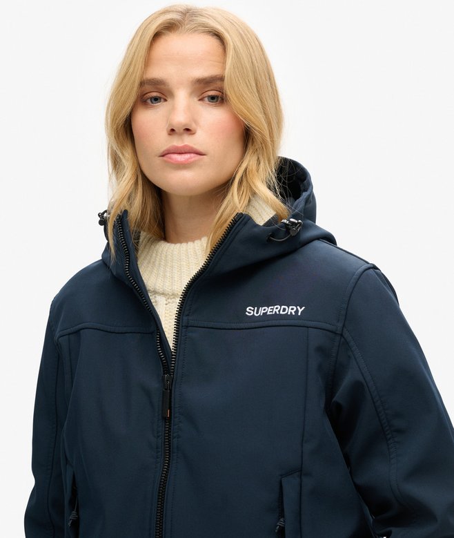 Superdry Chaqueta Softshell Con Capucha CODE Trekker