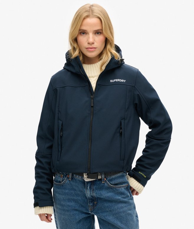 Superdry Chaqueta Softshell Con Capucha CODE Trekker