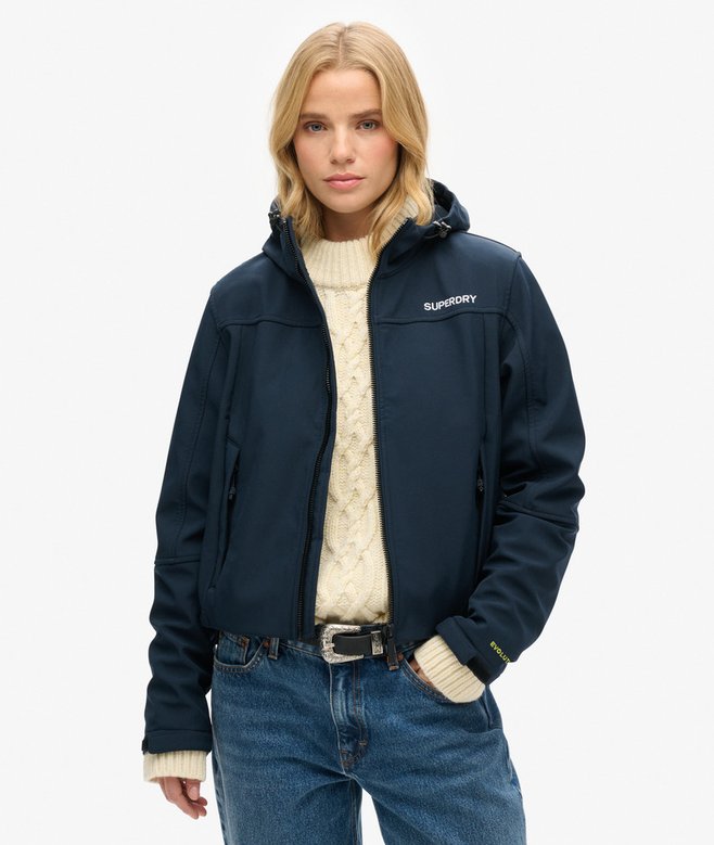 superdry Chaqueta softshell con capucha CODE Trekker