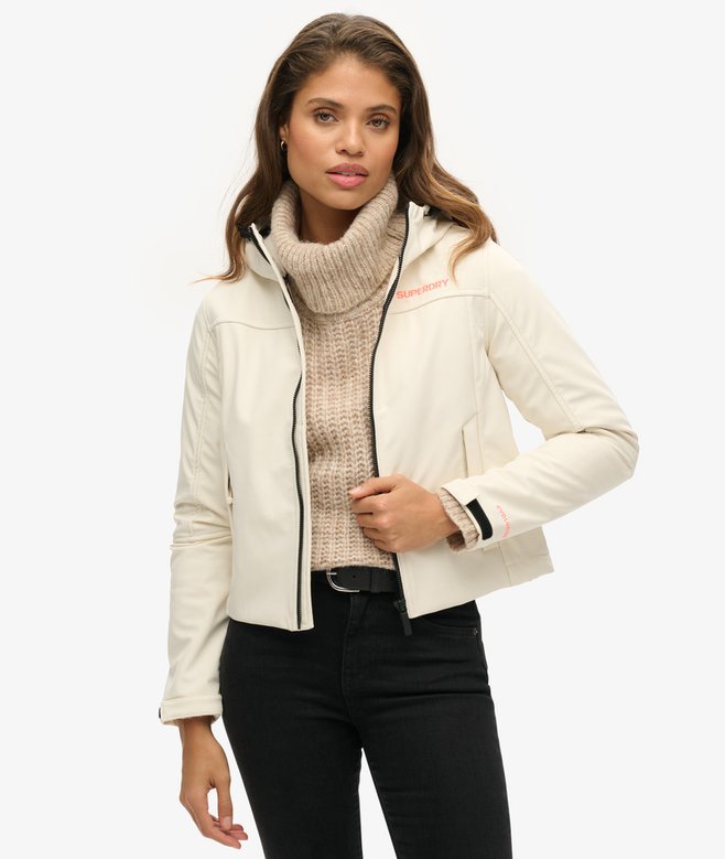 superdry Chaqueta softshell con capucha CODE Trekker