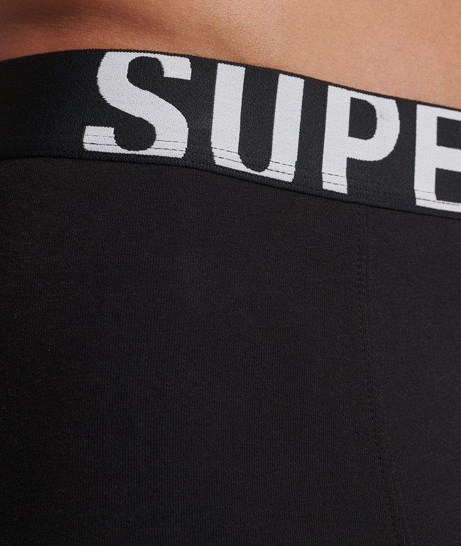 Superdry Dos Calzoncillos Bóxer De Algodón Orgánico Con Doble Logotipo