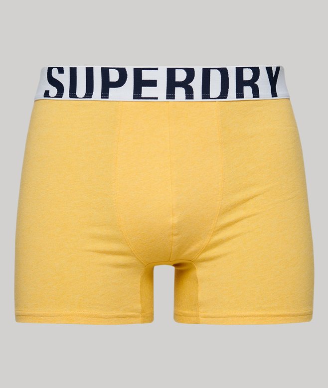 Superdry Dos Calzoncillos Bóxer De Algodón Orgánico Con Doble Logotipo