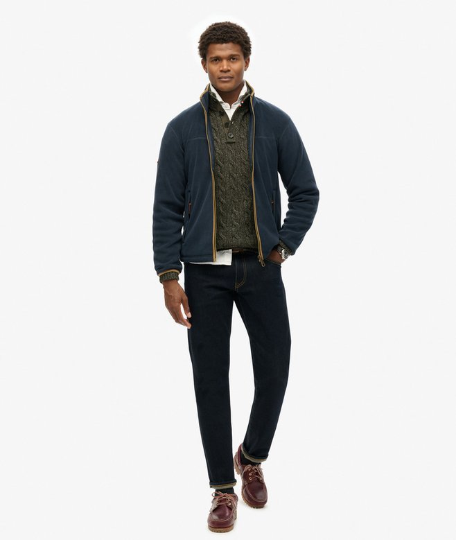 Superdry Forro Polar Con Cremallera Integral Estate