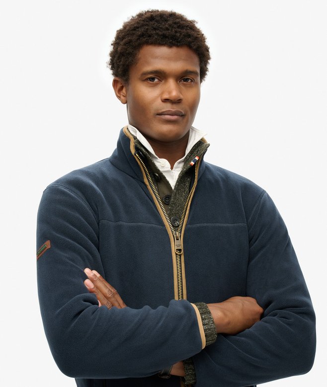 Superdry Forro Polar Con Cremallera Integral Estate