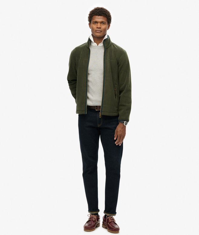 Superdry Forro Polar Con Cremallera Integral Estate