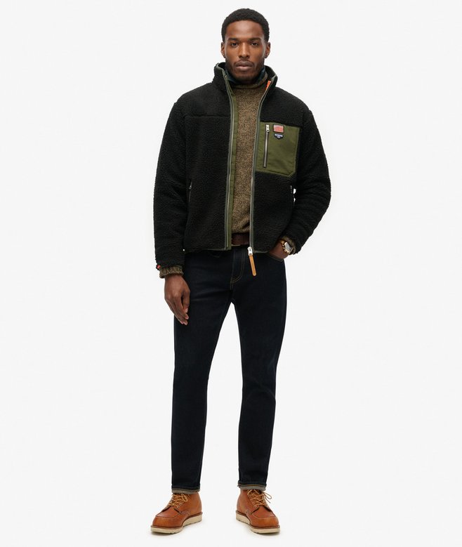 Superdry Forro Polar Con Cremallera Integral Vintage Retro