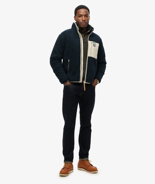 Superdry Forro Polar Con Cremallera Integral Vintage Retro