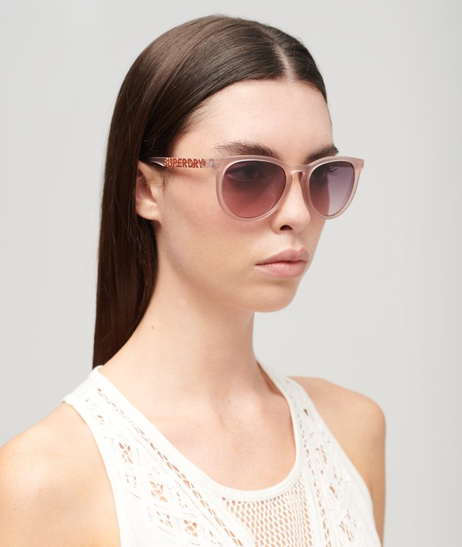 Superdry Gafas De Sol De Montura Redonda Con Diseño Ojo De Cerradura SDR