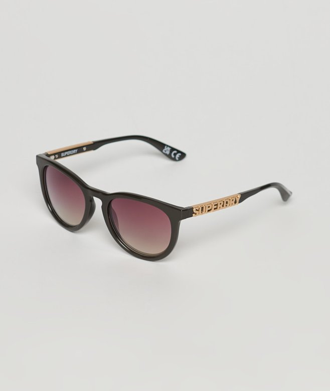 superdry Gafas de sol de montura redonda con diseño ojo de cerradura SDR