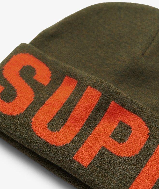 Superdry Gorro De Punto Con El Logotipo De La Marca