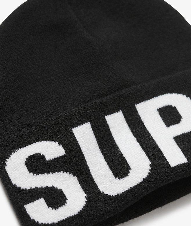 Superdry Gorro De Punto Con El Logotipo De La Marca