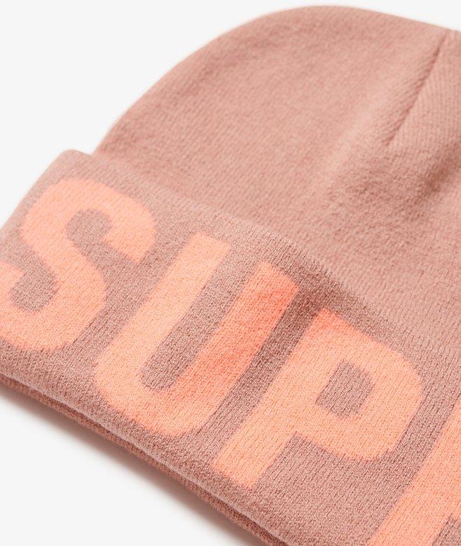 Superdry Gorro De Punto Con El Logotipo De La Marca