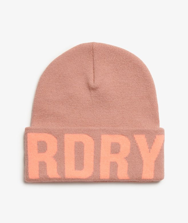 Superdry Gorro De Punto Con El Logotipo De La Marca