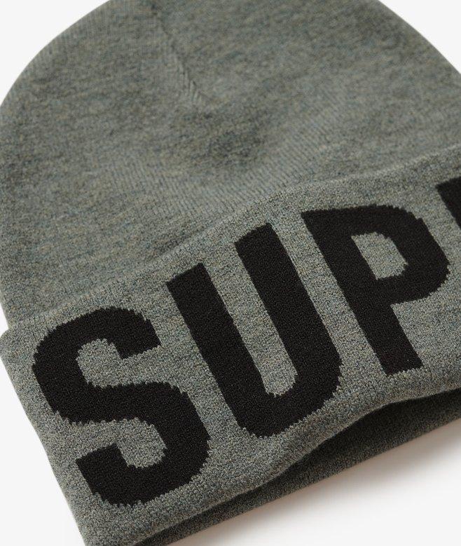 Superdry Gorro De Punto Con El Logotipo De La Marca