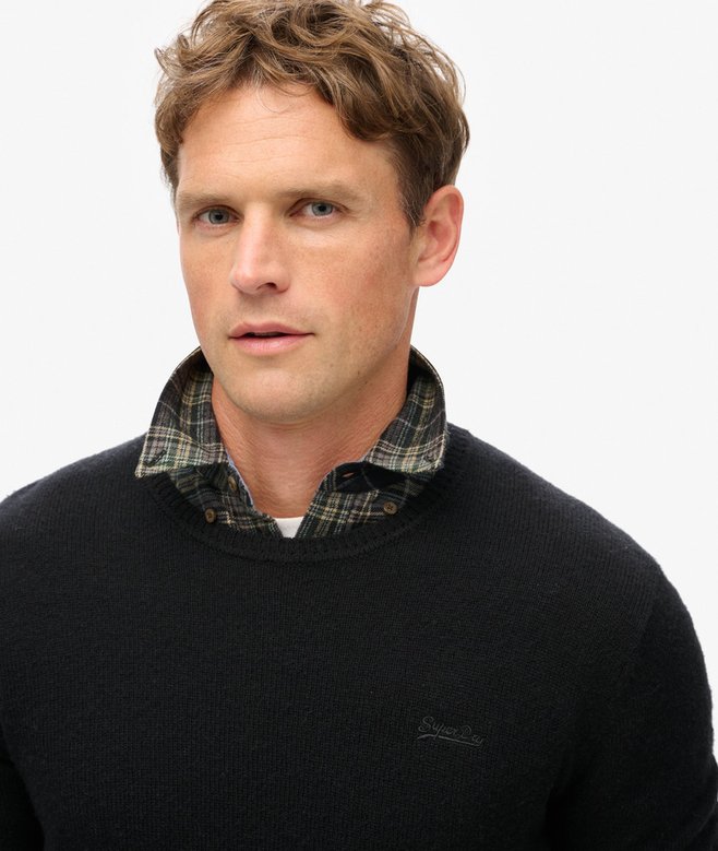 Superdry Jersey De Corte Ajustado Con Cuello Redondo Essential