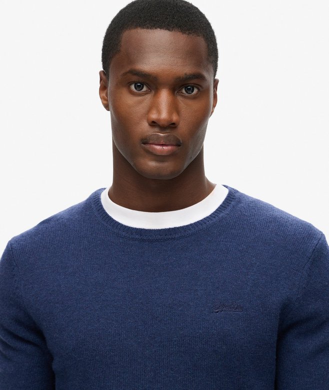 Superdry Jersey De Corte Ajustado Con Cuello Redondo Essential