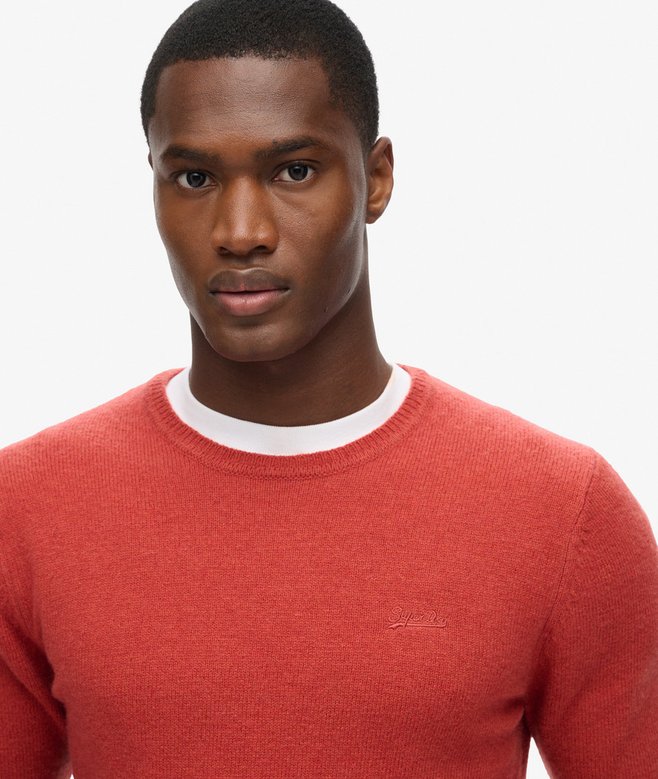 Superdry Jersey De Corte Ajustado Con Cuello Redondo Essential